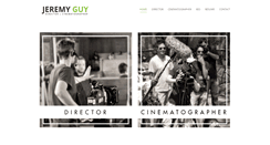 Desktop Screenshot of jeremyguyfilms.com